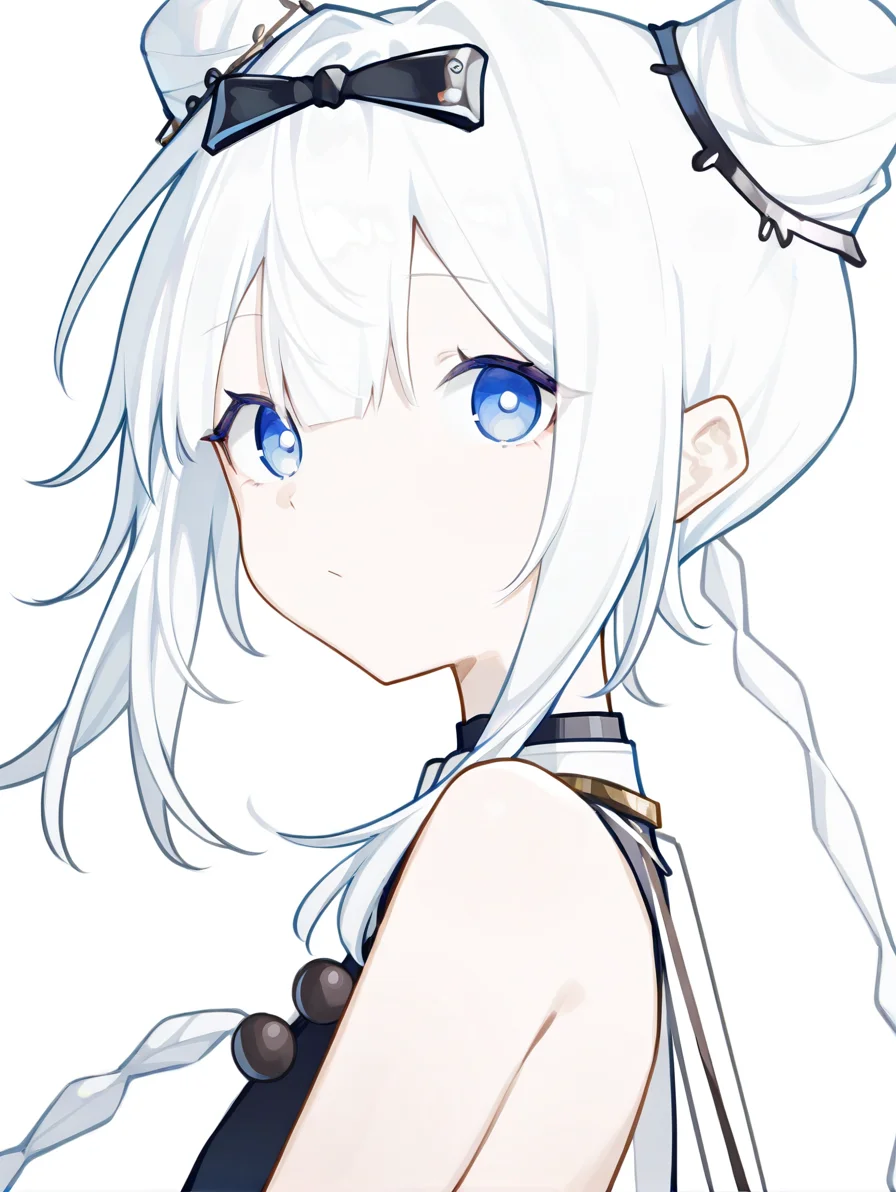 1girl,,suiyinzi,solo,white hair,very long hair,simple background,close up,looking_at_viewer,quan \(kurisu tina\),<lora:suiyinzi-000010:1>, masterpiece, best quality, very aesthetic, absurdres