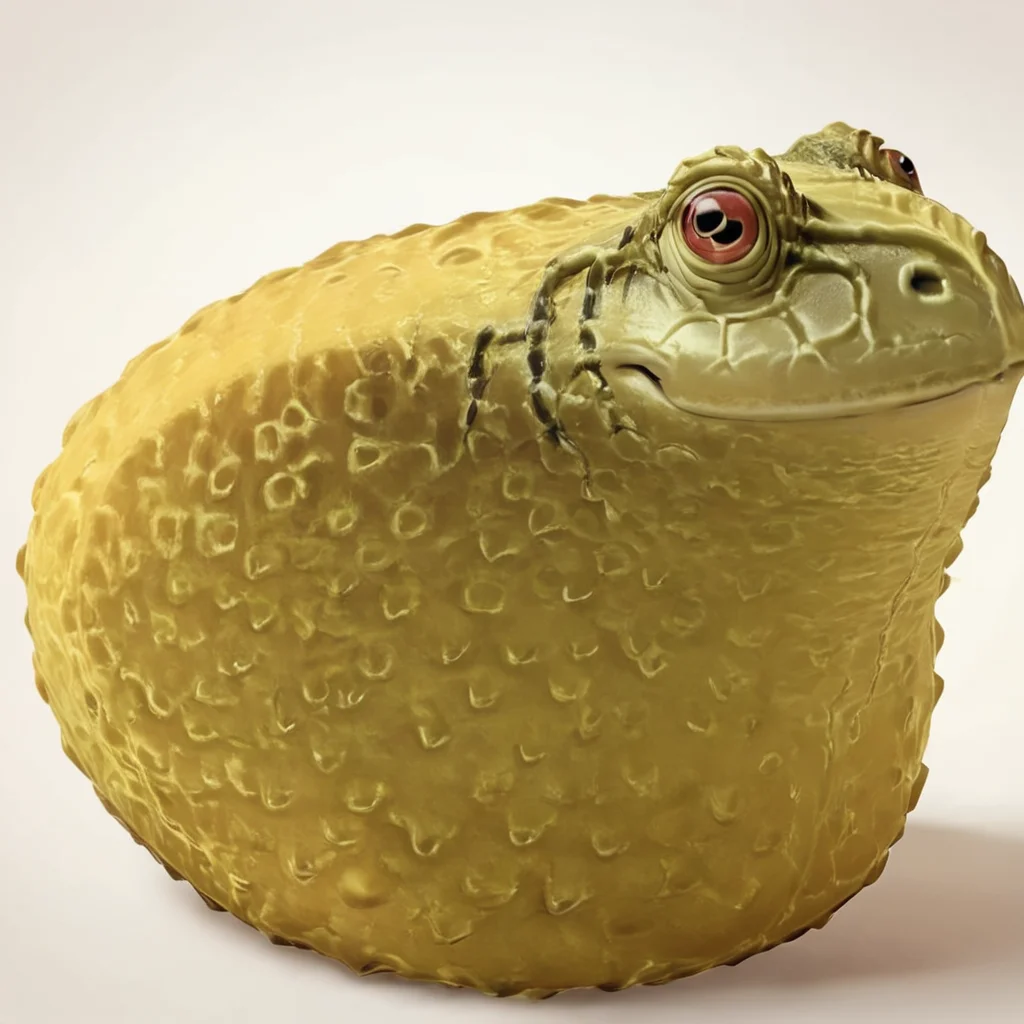 score_9, score_8_up, score_7_up, score_6_up, score_5_up, score_4_up,
<lora:plant_animals-7:1>,
plant_animal,
cucumber frog