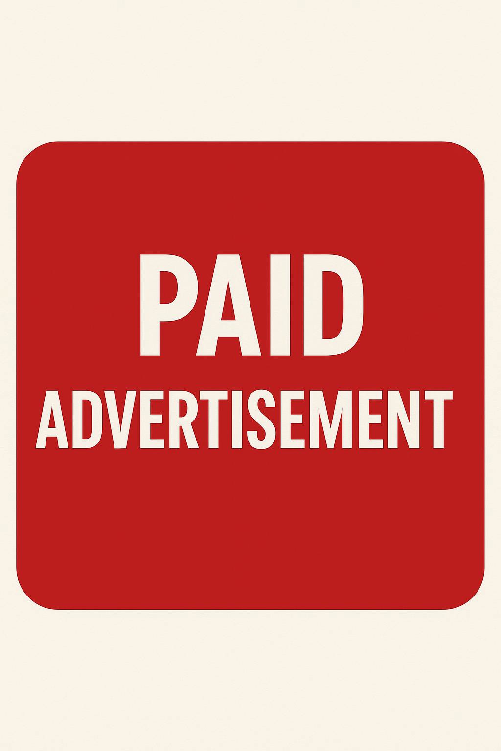 Paid advertisement