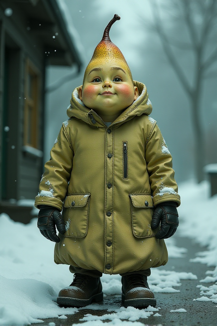 Morbid pear-shaped figure Female Veterinarian, Winter, Surprisingâââ