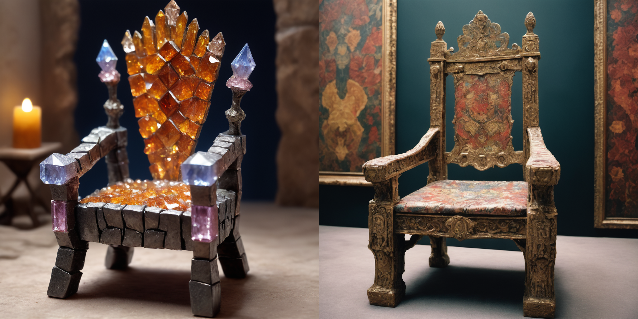 (kcrstal17xl:0.6) analog realistic Post-Impressionism colour photo of a throne, very detailed, award-winning