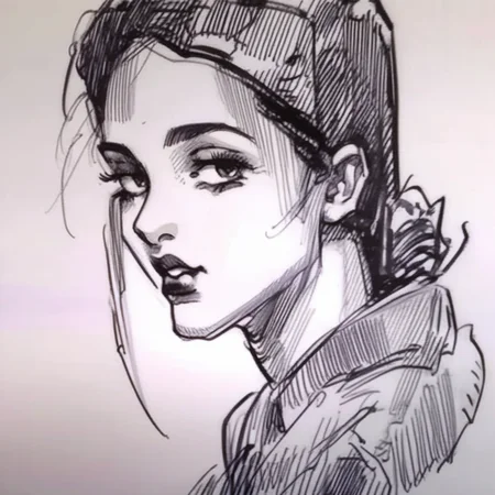 drawix6 girl <lora:drawix6:1>