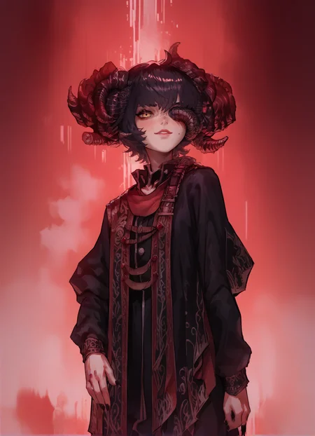 Action Figure of score_9, score_8_up, score_7_up, source_anime, sketch,score_6,monochrome, glitch, standing, lights,blurred background, mohg lord of blood, (fog:1.2),blood,red background, solo, <lora:Mohg_Lord_of_Blood:1>
