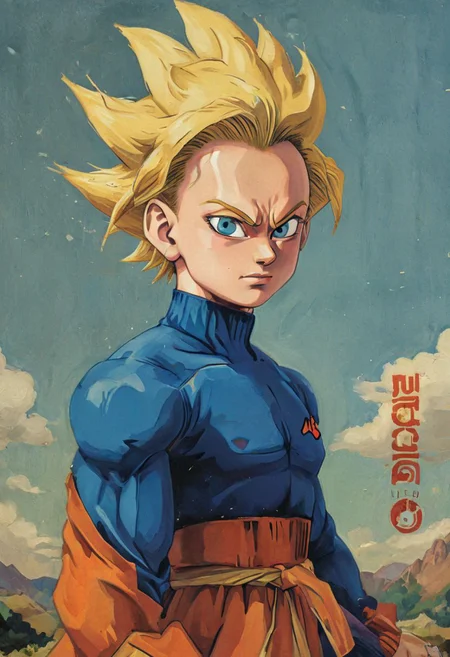 <lora:[OpenPose] From above:1>,
<lora:Palette knife (medium lora):1>,
<lora:Envy Bubble Architecture XL 01:1>,
android 18 dragon ball z, android 18, 
poster art, (masterpiece, best quality:1.4),
girl sitting in fantastic forest
