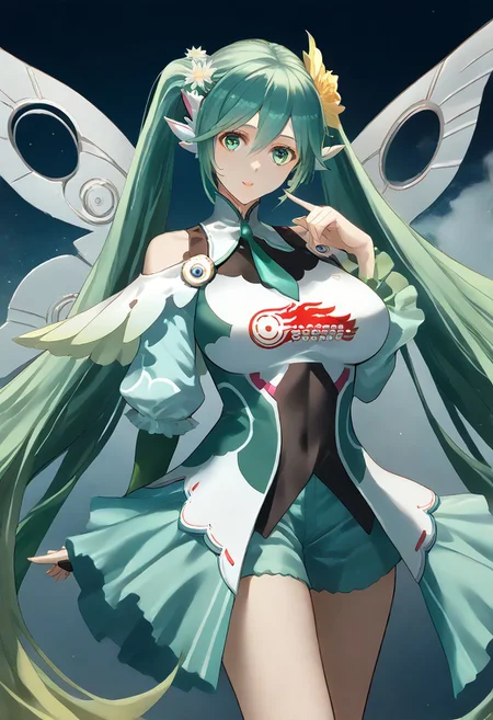 score_9, score_8_up, score_7_up, score_6_up, score_5_up, score_4_up, source_anime, solo, 1girl, 
racingmiku, hhh, huge breasts, 
masterpiece, best quality, very aesthetic, absurdres,