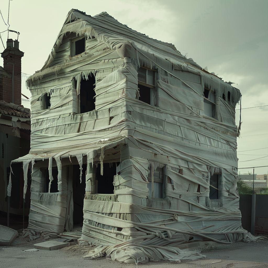 mummy house<lora:mummy:1>