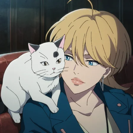 lazaruschristine, score_9, score_8_up, score_7_up,source_anime, cat, close-up, 1girl,