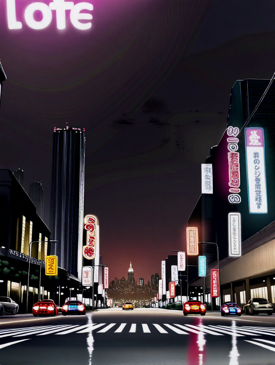 cityscape, cyberpunk, street, cars, neon palette, dark, dark theme, darkness, neon lights, no humans, 
satou kuuki, momoko \(momopoco\), yusha m, dishwasher1910, kcar66t, torino aqua, shunichi, ebifurya,
masterpiece,best quality,amazing quality,very aesthetic,absurdres,newest,  anime screenshot, crisp, sharp,
 <lora:NOOB_EPSv1_1_detailer_by_vlnvk_v0_5:1.5>