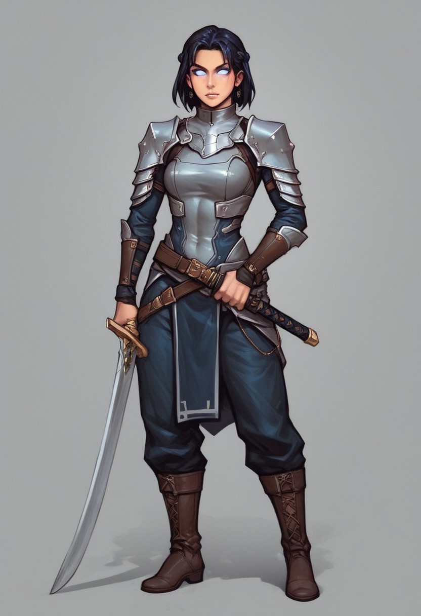 bestifacator, weapon, sword, holding weapon, holding, black glowing eyes, dynamic pose
((((full-clothed)))), ((long big sword in hands, sword in hands))
BREAK 
strange world background score_9, score_8_up, score_7_up, score_6_up, source_cartoon, rating_explicit, Expressiveh, (((((full body))))), dynamic pose