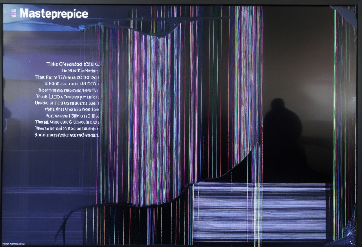 lazympos, glitch, crackedlcd, web site screenshot, english text