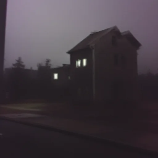abandoned building at night, creature crawling around <lora:fftage-000001:1>