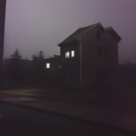 abandoned building at night, creature crawling around <lora:fftage-000001:1>