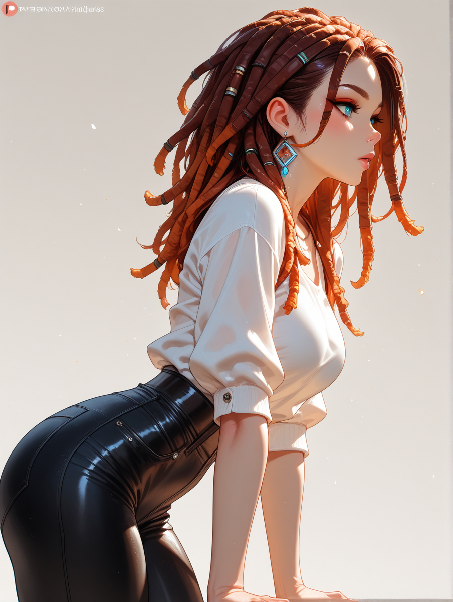 highres, very detailed, amazing quality, masterpiece,
very aesthetic,
particle effect,
masterpiece, very aesthetic, best quality, casual outfit, dreadlocks, simple background <lora:DetailedEyes_V3:0.8> <lora:cfg_scale_boost:0.3> <lora:CreateConcept_Illustrious:0.5> <lora:EnvyZoomSliderXL01:0.0> <lora:WaduStyle-000026:0.2> <lora:Callis_Dystopian_Sheek_Illu_Edition:0.2> <lora:ILLMythP0rtr4itStyle:0.15> <lora:Expressive_H-000001:1.0>