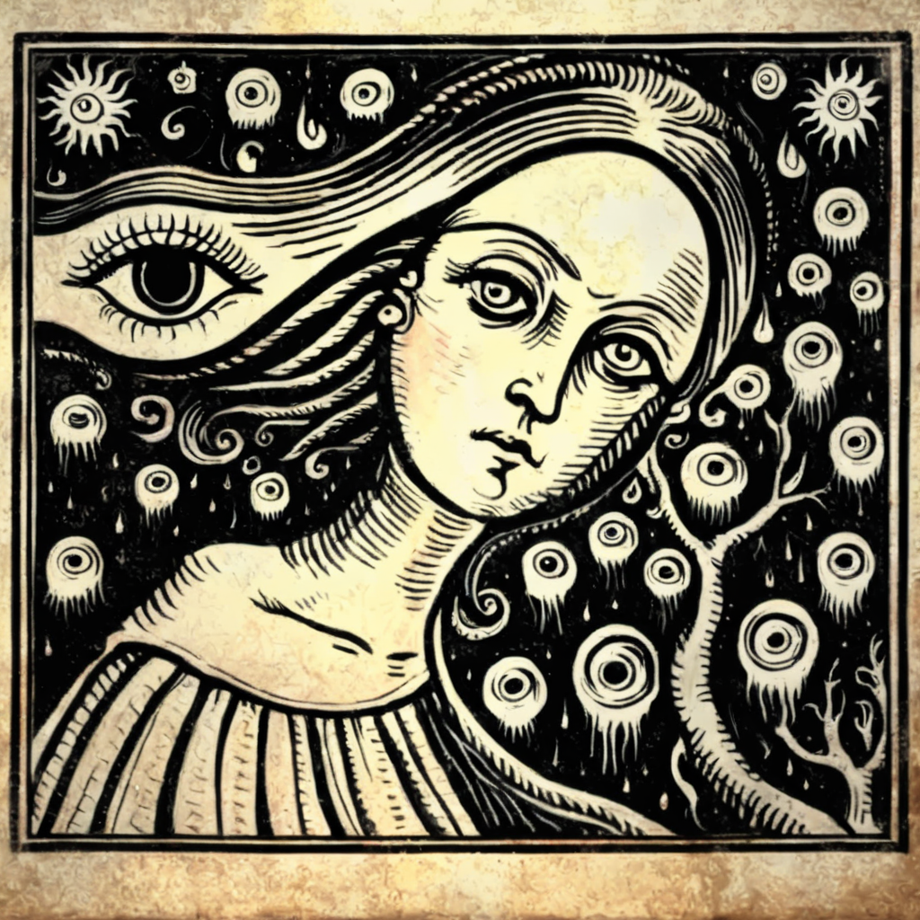obscurae  woman and mystical eyes, very detailed <lora:obscurae:1>