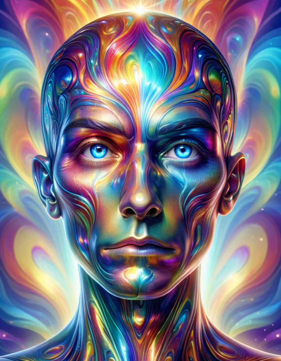 vector illustration of a ral-iricnt, Mind-Bending and Smooth, Awe, Zoom lens, psychedelic colors, symbolism, drawing, <lora:ral-iricnt-sdxl:0.85>, radiant, magical composition, sharp focus, exquisite color, excellent composition, handsome, unique, complex artistic color composition, polished, perfect background
