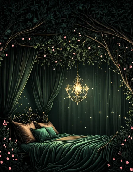 novuschroma12 style court jester sleeping in a canopy bed <lora:sdxl_lightning_8step_lora:1> <lora:novuschroma12 style_2:1.35>