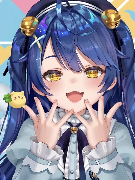 detailed background, shiny skin, posing,
<lora:amamya.pony:1.0>,
amamya, aaa,
happy, skin fang, open mouth,