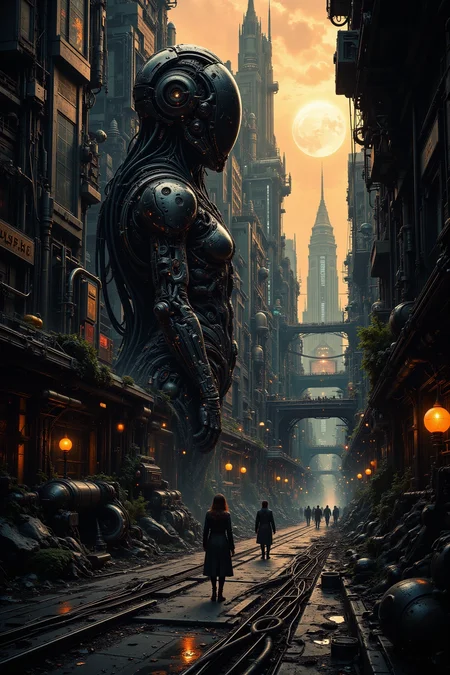 city, street, beautiful misterious futuristic sci-fi cyberpunk landscape, early morning, woman, very intricate, very detailed, sharp, colorful, <lora:Hand v2:0.5> <lora:Anti-Blur:1><lora:Insane Detail Slider:0.25> <lora:flux.1_lora_flyway_Epic-detail_v2:0.3> <lora:fluxenhancer:0.25><lora:The_Dark_Side_Of_The_Future:0.4><lora:Neurocore Anime Cyberpunk v2.0:0.5> A digital artwork in the style of cknc