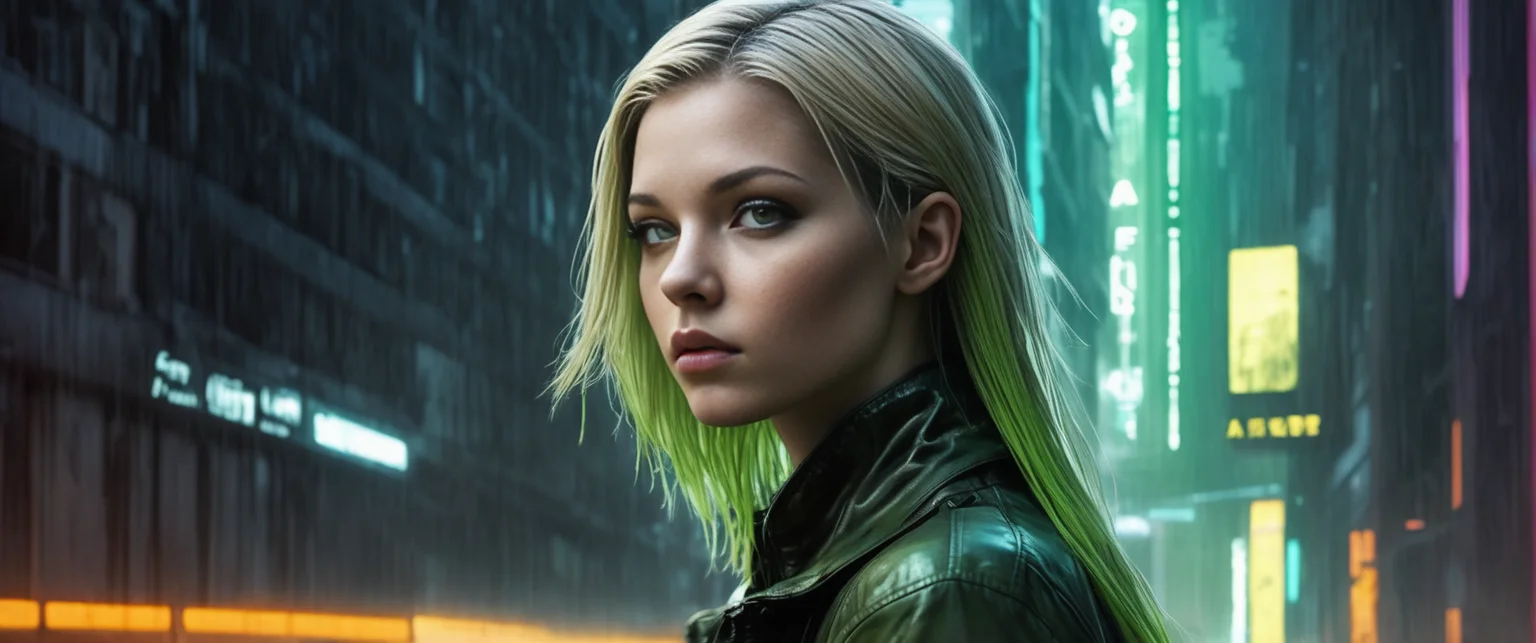 a beatiful young adult women of slender hourglass figure, with long undercut hair of mixed haircolor brunette and blonde, light green eyes,
Calm and Composed face expression,
__bg/zoom__
(at the border) of a a neon lit and clean city in the style of a mix between a mix of cyberpunk and dystopian with smooth detail in the style of John Harris and a mix of transhumanism and dystopian with detailed detail in the style of Jim Burns we are indside of a messhall which is built and decorated in the mixed style of a mix of space age and space age with detailed detail in the style of Ron Miller and a mix of post-apocalybtic and utopian with hard contours detail in the style of Ron Miller and watercolor painting , godrays and global illumination Chromatic Aberration and high contrast and volumetrics dtx and sharp focus , , intricate Edward Gorey
((photo raw)),