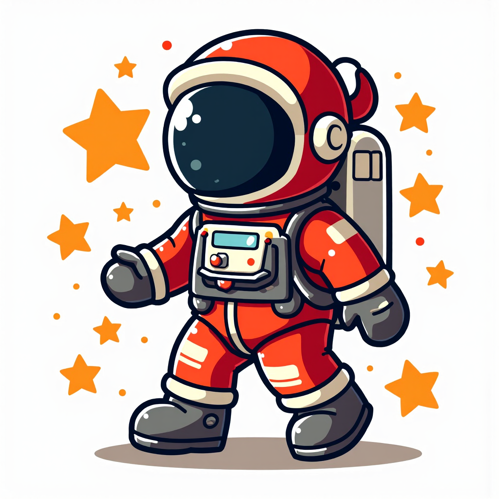 A christmas themed clipart of a Astronaut
<lora:ChristmasIconsFlux-step01000:0.9>