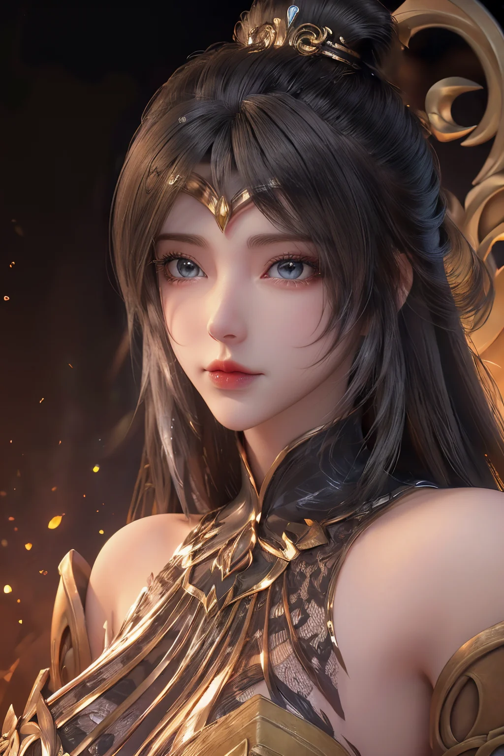 <lora:monv:1>,monv,<lora:bg_imgs-10:0.6>,bg_imgs,portrait,wallpaper,colorful,highres,absurdres,huge filesize,fantasy,foreshortening,black dress,Extremely gorgeous metal style, Metal crown with ornate stripes, Various metals background, Sputtered molten iron, floating hair, Hair like melted metal, Clothes made of silver, Clothes with gold lace, flowing gold and silver, everything flowing and melt, flowing iron, flowing silver, lace flowing and melt,, best quality , masterpiece, illustration, an extremely delicate and beautiful, extremely detailed ,CG,unity,8k wallpaper, Amazing, finely detail, masterpiece, best quality,official art,extremely detailed CG unity 8k wallpaper,absurdres, incredibly absurdres, huge filesize , ultra-detailed, highres, extremely detailed,beautiful detailed girl, extremely detailed eyes and face, beautiful detailed eyes,light on face,