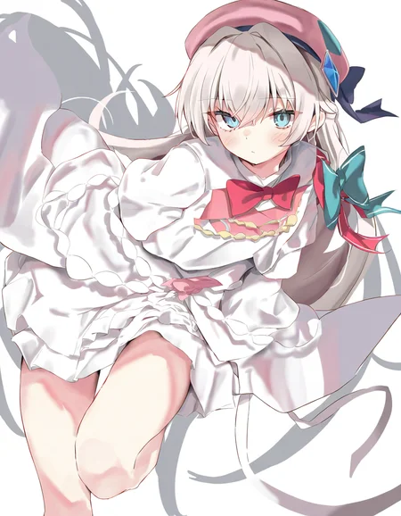 1girl,solo,looking at viewer,simple background,white background,<lora:xikali-000014:1>,xikali,, masterpiece, best quality, very aesthetic, absurdres,newest, incredibly absurdres,, toshizou \(0714\)