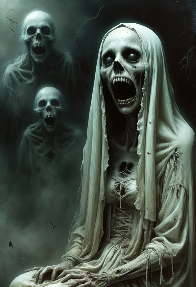 The disturbing and grotesque world of Stephen Gummel."Scary Stories (Samara Morgan - Ghost Girl) a horror masterpiece
