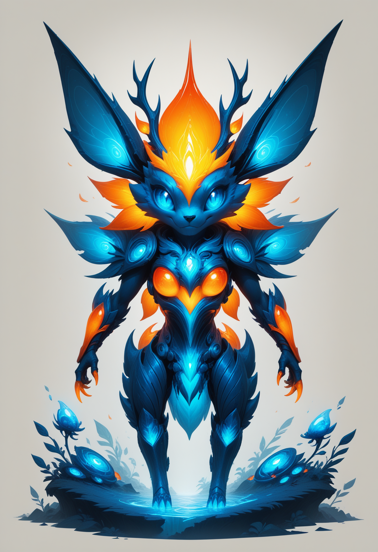 score_9_up, score_8_up, score_7_up, creature, concept art, incanviv, <lora:IncanVivv1:0.8>