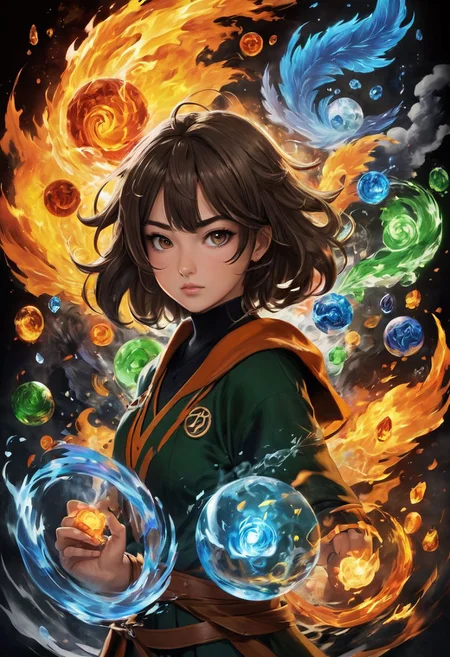 What if the Master of Elements was an rowdy 18 year old girl