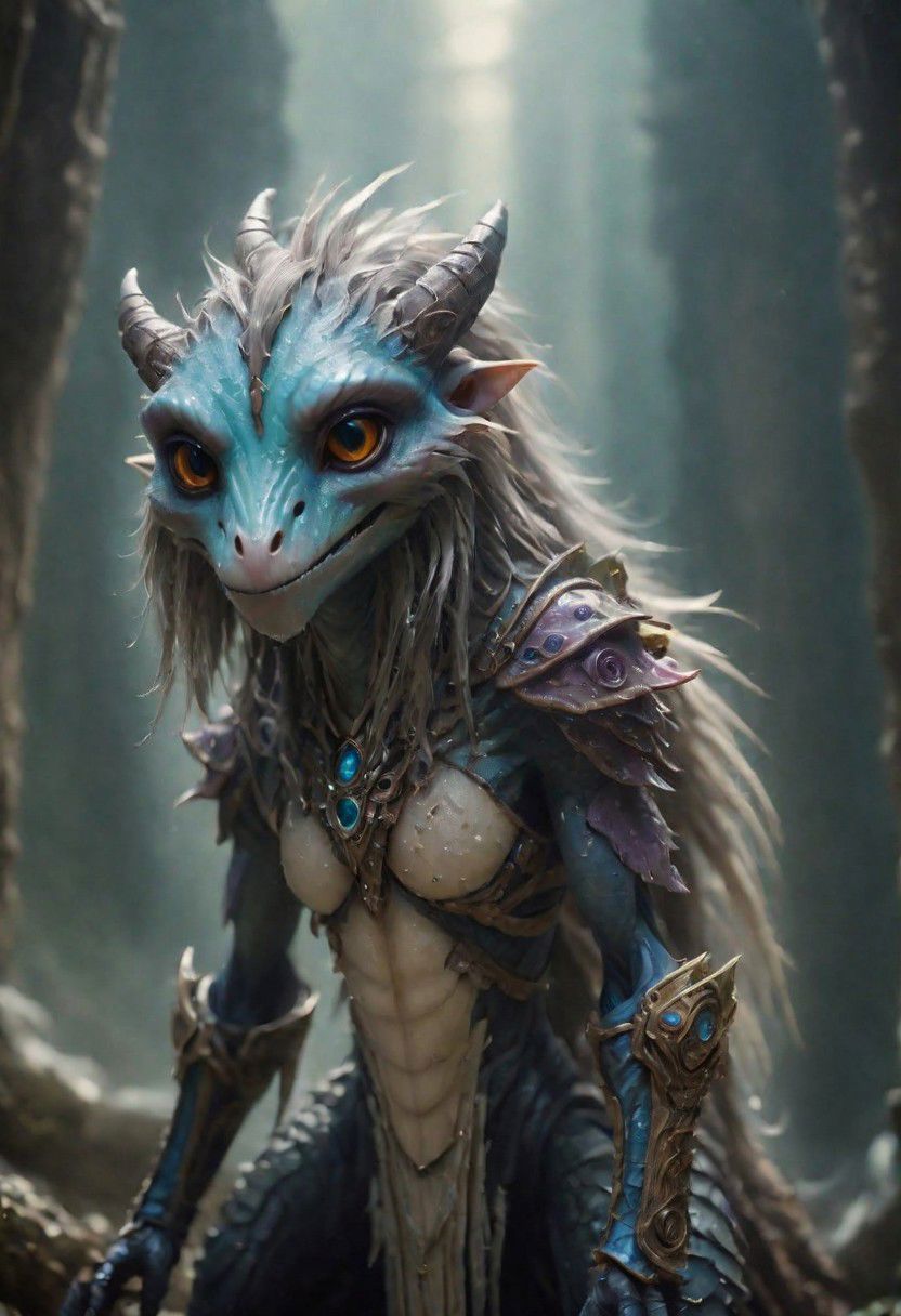 photography in the style of Labirynth, the dark crystal  movies, pokemon, close up of (cute) and (fantasy) creature with a (diminute) sword stained with (intrincated detailed:1.5), in a beautiful and ruined ,fantasy,hyper detailed, real skin imperfections, hard lighting, bokeh, ((curi:1.2))(inspire forms in most beautiful New race:1.4) (beautiful:1.4) (ambient fantasy:1.0)(hultrarealistic:1.5),art by mooncryptowow(the creature is coming out of a huge cake:1.4)