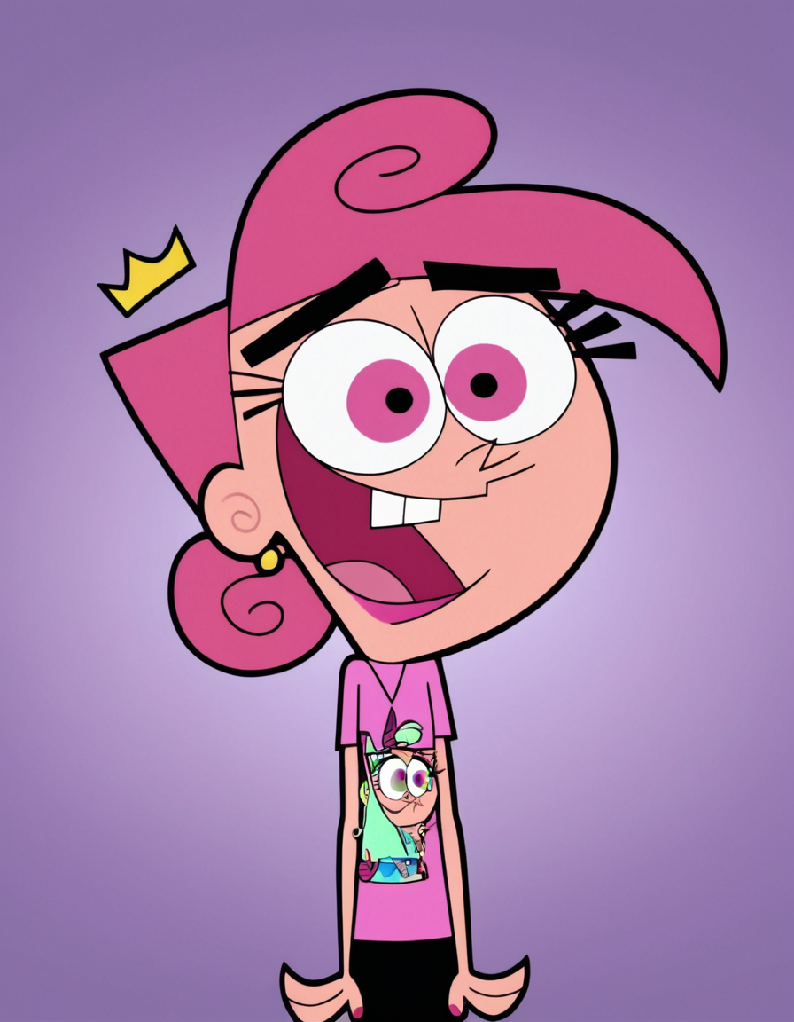 fairlyoddparents, 1girl, portrait