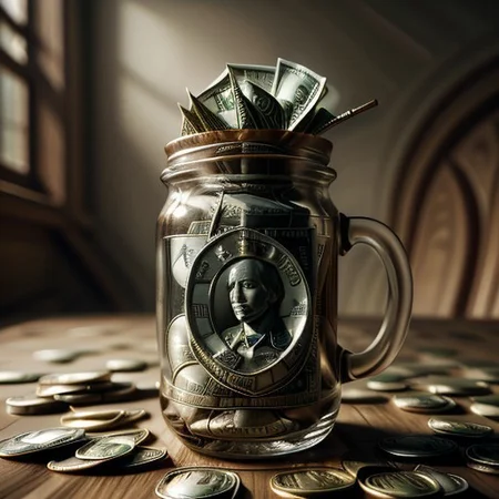 stretch, Sharp image, 4k, 8k, Detailed and Intricate, Cinematic, Dynamic Lighting,
OverallDetail, angry expression, dollar world, ultra detailed, ultra resolution, Dollar bills, vault, no people, fully generated, amazing, beautiful,