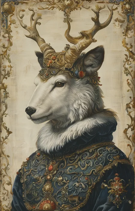 masterpiece,best quality,<lora:tbh266-sdxl:0.9>,illustration,style of Bestiary portrait of noble man