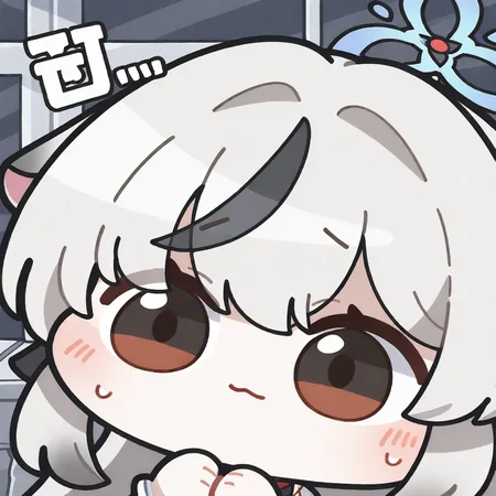1girl, solo, blush, closed mouth, sweat, black eyes, :3, chibi, deformed, arikuigames1105, kokona \(blue archive\),
very awa, masterpiece, best quality, amazing quality, absurd res, hi res, highres, <lora:NoobV065sHyperDmd:1> <lora:nunchi:0.7> <lora:Arikuigames1105IllustriousV1:1> <lora:ER_SD:1>