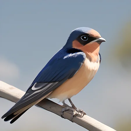 <lora:barnswallow:0.7> hirundorustica, bird,