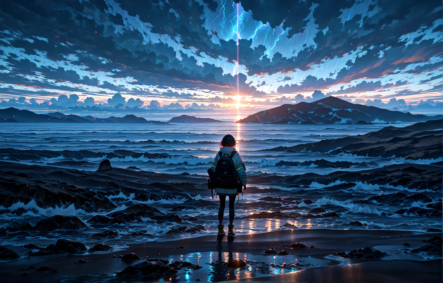 masterpiece, best quality, amazing quality, very aesthetic, absurdres, newest,
landscape, sea rain thunder wind cloud storm
{{best_quality}},{{amazing_quality,very_aesthetic}},
masterpiece, best quality, amazing quality, very aesthetic, absurdres, newest, volumetric lighting, <lora:spo_sdxl_10ep_4k-data_lora_webui:1.0>