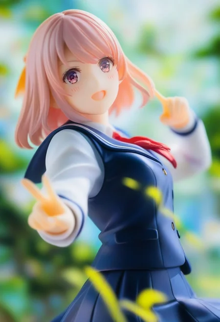 core_9, score_8_up, score_7_up,
BREAK a close-up, upper-body shot of a beautiful Japanese female model with an enhanced bust size, confidently posing with elegance. school uniform, blue skirt, cosplay, pointing, blurry background. Her sharp yet graceful facial features are highlighted, and she wears a stylish, modern outfit that accentuates her figure while maintaining a sophisticated and polished look.