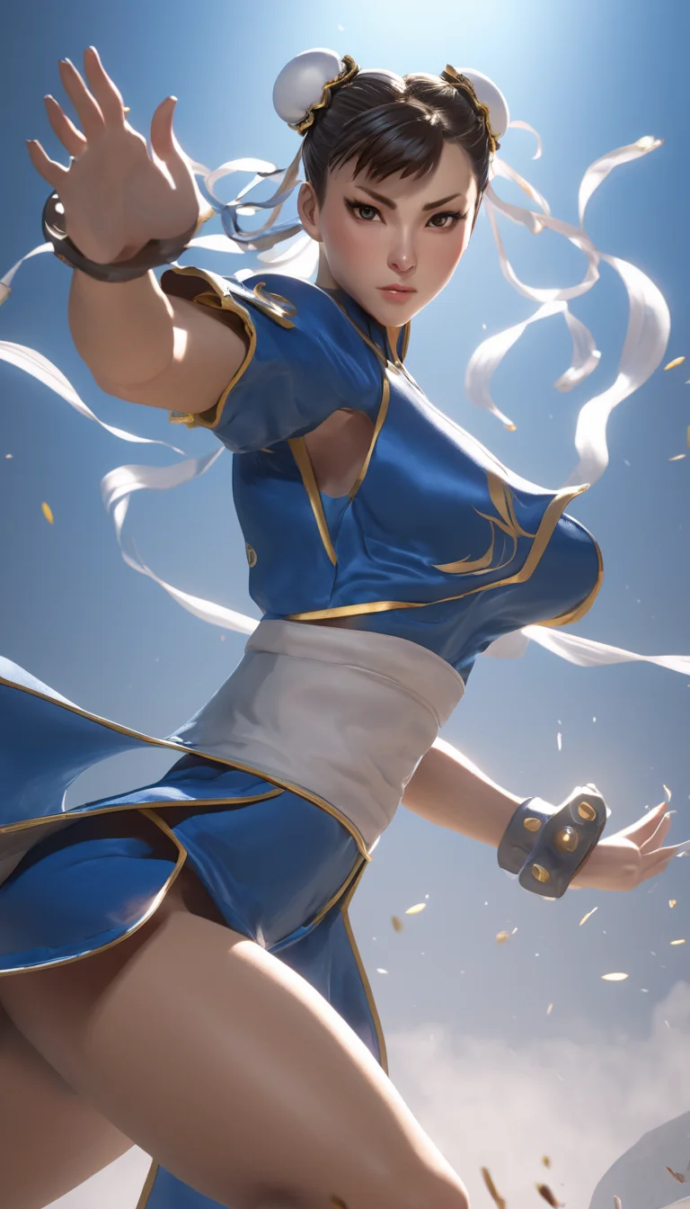 breathtaking Cinematic scene, hero view, Chun-Li <lora:chun-li_xl_v1:1>, action pose, detailed background, masterpiece, best quality, high quality, absurdres . award-winning, professional, highly detailed