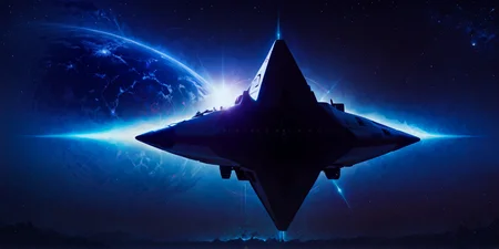 (score_9, score_8_up, score_7_up, masterpiece, , best quality, high quality, highres, cinematic shot, thick lineart, sharp edges, cel shading, linear hatching raypunk),
BREAK
spacecraft, space, cosmos, dark void
<lora:add-detail-xl:0.8> <lora:Perfect Hands:0.8> <lora:RayPunK:0.75> <lora:Concept Art Twilight Style SDXL_LoRA_Pony Diffusion V6 XL:0.8> <lora:sinfully_stylish_SDKL:0.8> <lora:zavy-cntrst-sdxl:0.6>