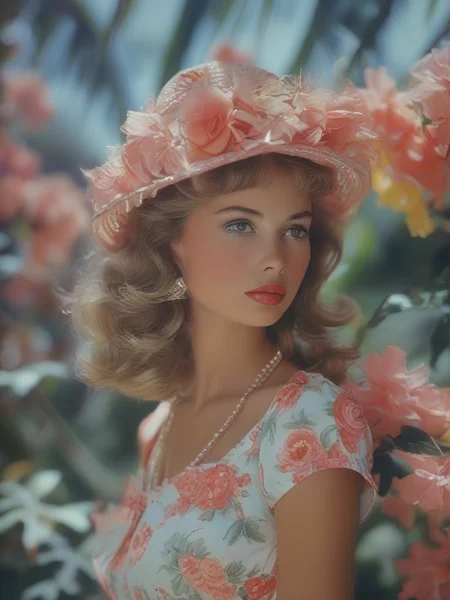 masterpiece,best quality,outdoor,style of Slim Aarons,<lora:tbh103-sdxl:1>,