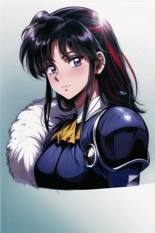 1girl Setsun4 solo long hair,  black hair very long hair purple eyes multicolored hair armor (fur trim) (medium body),<lora:EMS-179-EMS:0.800000>,<lora:EMS-293862-EMS:0.800000> bow, hair_bow, hair_tubes, red_bow, brown_hair, long_hair, bangs, ascot, frilled_bow, yellow_ascot, blush, smile, hair_between_eyes, athletic, (masterpiece:1.1), (best quality:1.1), 1girl, Real light and shadow, anime face, 4k, 8k, wallpaper,epic, detail texture, black hair, (blue eyes:1.5), ((((black hair:1.35, medium hair)))),intricate eyes,beautiful detailed eyes,symmetrical eyes,big eyes:1.5,(((lustrous skin:1.5,bright skin: 1.5,skin tanned,shiny skin,very shiny skin,shiny body,plastic glitter skin,exaggerated shiny skin,illuminated skin))),(detailed body,(detailed face)), cute, erotic,daring, (((medieval man armor,adventurer man armor,winter coat))),(((intricate outfit,intricate clothes, ushanka, embroidered outfit,ornate outfit,embroidered clothes,ornate armor))), (dynamic pose:1.0),happy,smile,(centered,scale to fit dimensions,Rule of thirds), ((snowy pine forest at night)), with dark stormy clouds,winter,scenery:1.25, full body, highres,sharp focus,(ultra detailed,extremely detailed),(photorealistic artwork:1.37),(extremely detailed CG unity 8k wallpaper),(((vibrant colors,vibrant theme))),(intricate),(masterpiece),(best quality),