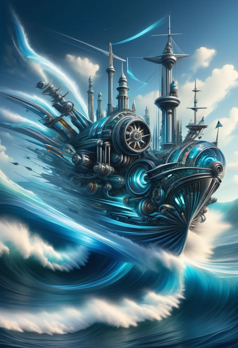 hyper detailed masterpiece, dynamic, awesome quality, DonMFmaXL exploring waters conditions, <lora:DonMFmaXL-000008:1>