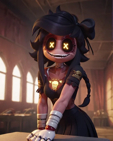 score_9, score_8_up, score_7_up, score_6_up, score_5_up, score_4_up, BREAK, 1girl, solo, expressiveh, mdcyn, tessa, warehouse, looking at viewer, evil smile, <lora:mdcyn.pony:1> <lora:Muscle slider 3_last:4.0> <lora:abs slider_last:3.3> <lora:thighs slider_last:2.4> <lora:add-detail-xl:1.2> <lora:Expressive_H:1> <lora:xl_more_art-full_v1:0.90>