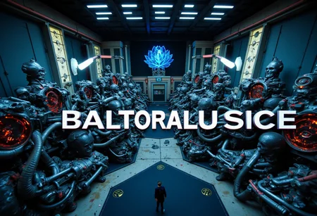 the words 'IMPORTANTLY, OBEDIENCE' written in large font fills the front of frame. In the back of frame weird man with in a dark room with checkerboard blue lotus PEOPLE ARE trapped inside machinery, people crushed inside mechanical gears, high gore arms crushed and bent, signs of wailing, people in business suits trapped in machinery. floors with blood on the ground with a white interior cyber tech electricity electical circuits illuminati symbols with brains and vaginas with high technology alchemical background lightning bolts