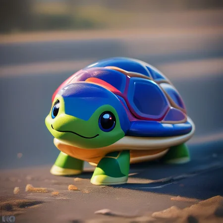 score_9, score_8_up, score_7_up, pikaole no humans animal focus, (turtle:1.05), fur, full body solo blurry background, cute rating_safe source_furry, (dynamic pose:0.5), pikaole, source_photorealistic