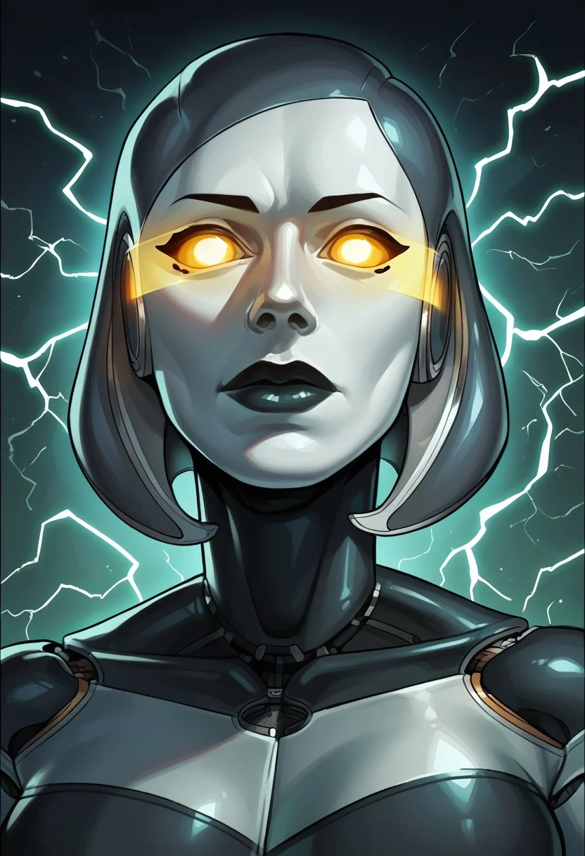 score_9, score_8_up, score_7_up, score_6_up BREAK
EDI-DH <lora:EDI_Mass_Effect:0.7>, humanoid robot, black lips, yellow heads-up display <lora:KYS_XLPD:1.0> IncrsLowTier, glowing eyes, no eyes, electricity, upper body <lora:CptPopcornLycoXL:0.7>