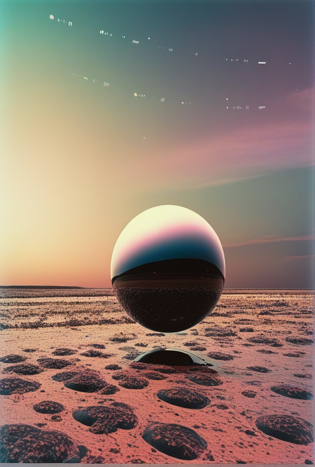 (Color resplendent analog photographic visual metaphor picturing civilization as Cybernetic Technocratic arbitrary purgatory)(evocative depth of field)(absolute sharpness)(true black point)(art of irony)(relativistic gradients)
<lora:LCM-LoRA-XL_V1:0.21>
<lora:SDXLHighDetail_v5:0.3>
<lora:MJ52:.6> 
<lora:JuggerCineXL2:.6>