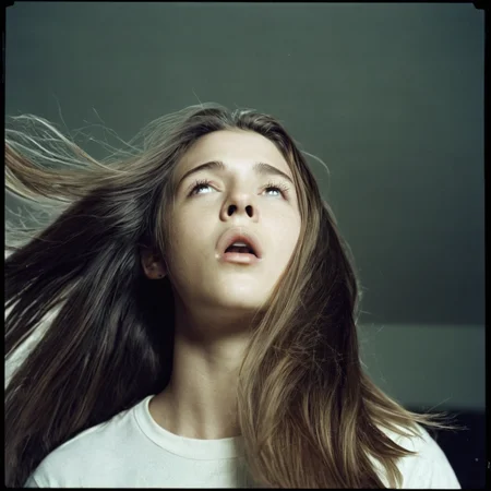 analog film photo of <lora:detailed_notrigger:0.3>
<lora:facial expression style v2:0.1>
<lora:perfection style:0.2> perfection style
<lora:TeethXL:0.1>
<lora:detailed:0.1> detailed style
<lora:Polaroid:0.9>
<lora:skin texture style:0.2>skin texture style
A cinematic Polaroid photography of a woman with long hair blowing her hair, film still, sharp, detailed, perfect, perfection style, Kodak, film, fujifilm, technicolor, vivid color, spotlight, amateur photography style, bright light, flash photography style, white light, over exposed style, Polaroid style, 1girl, solo, long hair, looking at viewer, monochrome, greyscale, parted lips, lips, from below, portrait, realistic, horror (theme), photorealistic, 1boy, male focus, no humans
, faded film, desaturated, 35mm photo, grainy, vignette, vintage, Kodachrome, Lomography, stained, highly detailed, found footage