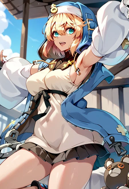 score_9, score_8_up, score_7_up, source_anime, ROGER_(GUILTY_GEAR), BRIDGET_(GUILTY_GEAR)