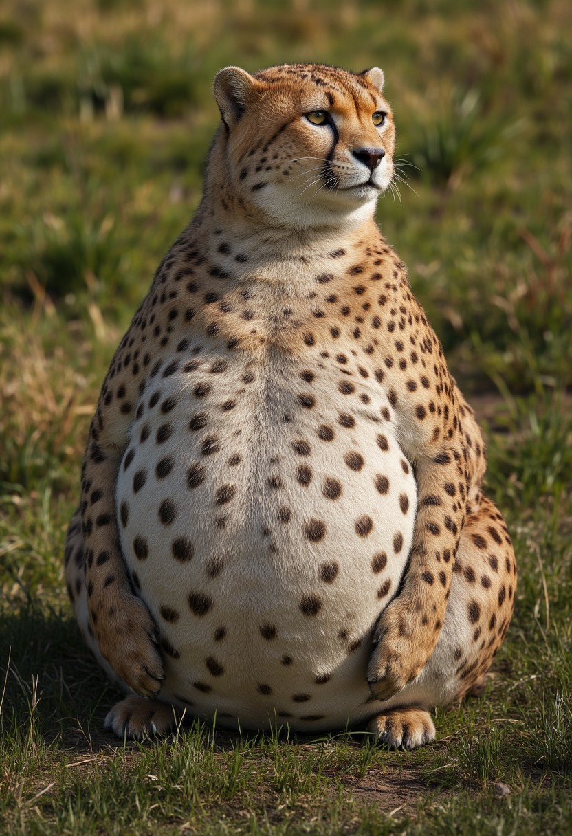 fatimals a cheetah outdoors